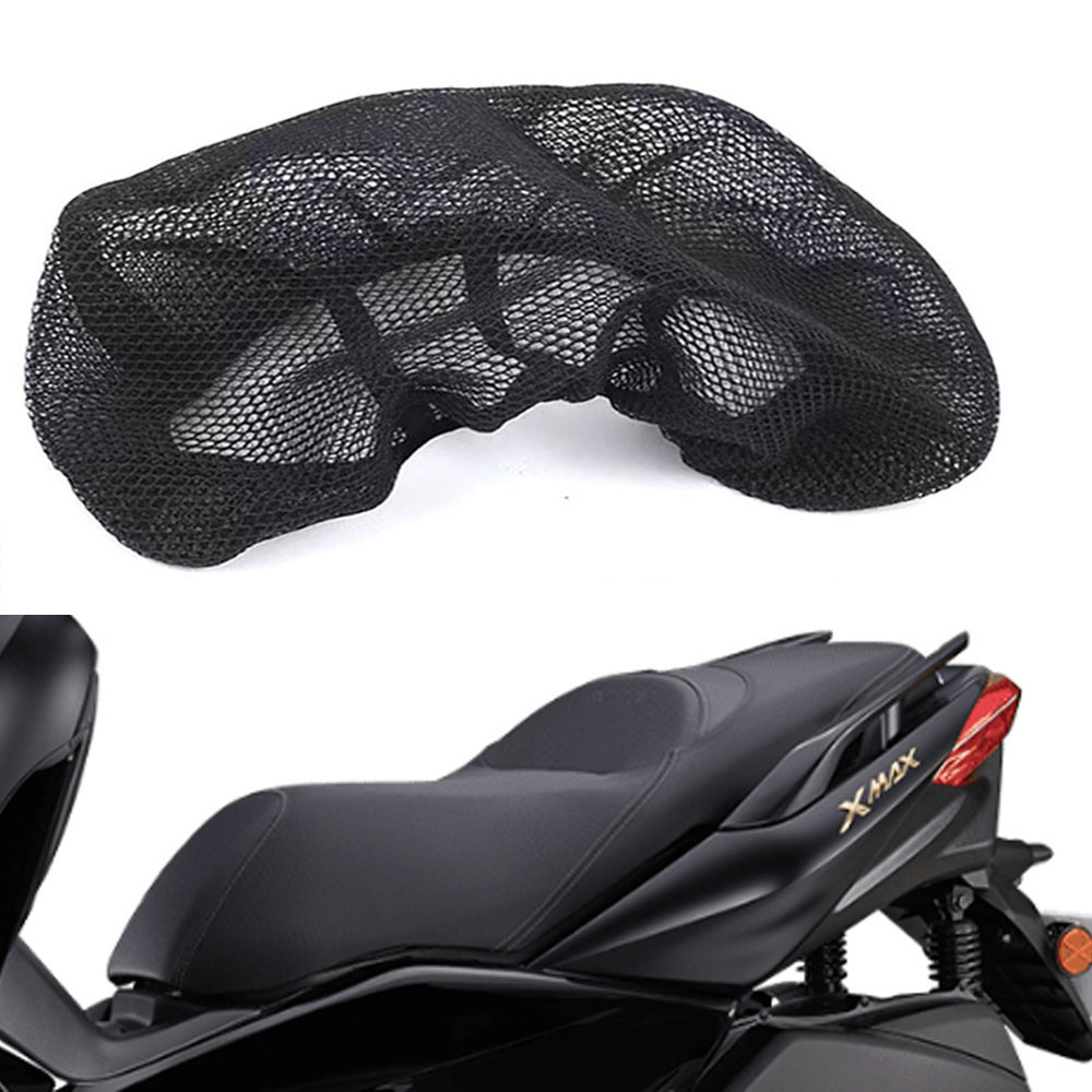 สําหรับyamaha XMAX300 XMAX 300 X-MAX 125 150 XMAX150 3Dรถจักรยานยนต์เบาะรองนั่งกันน้ําBreathableตาข่ายเบาะรองนั่ง