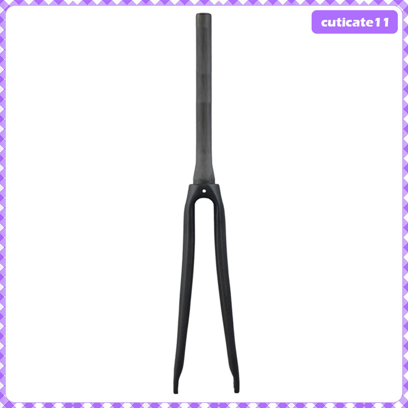 [Cuticate1] Road Bike Full Fibre Forks Fix Gear Front Fork Threadless 28.6mm/1-1/8inch