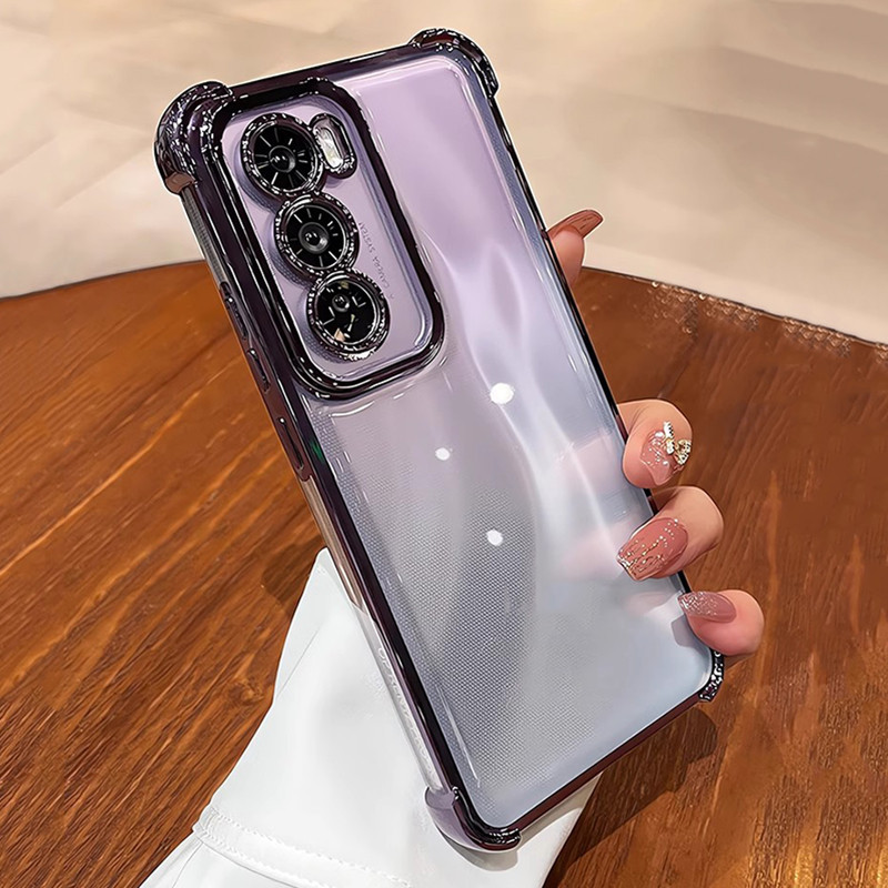 Realme C85 Pro C85Pro เคสโทรศัพท์ชุบโปร่งใสป้องกันกล้องถุงลมนิรภัยกันกระแทกฝาครอบซิลิโคนอ่อนนุ่ม - รูปที่ 5