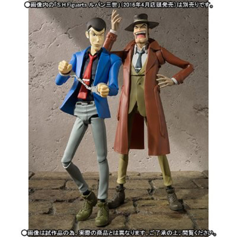 Bandai SHF Lupin The Third Money Shape Koichi Police Department ผลิตภัณฑ์สําเร็จรูป Movable Model Pl