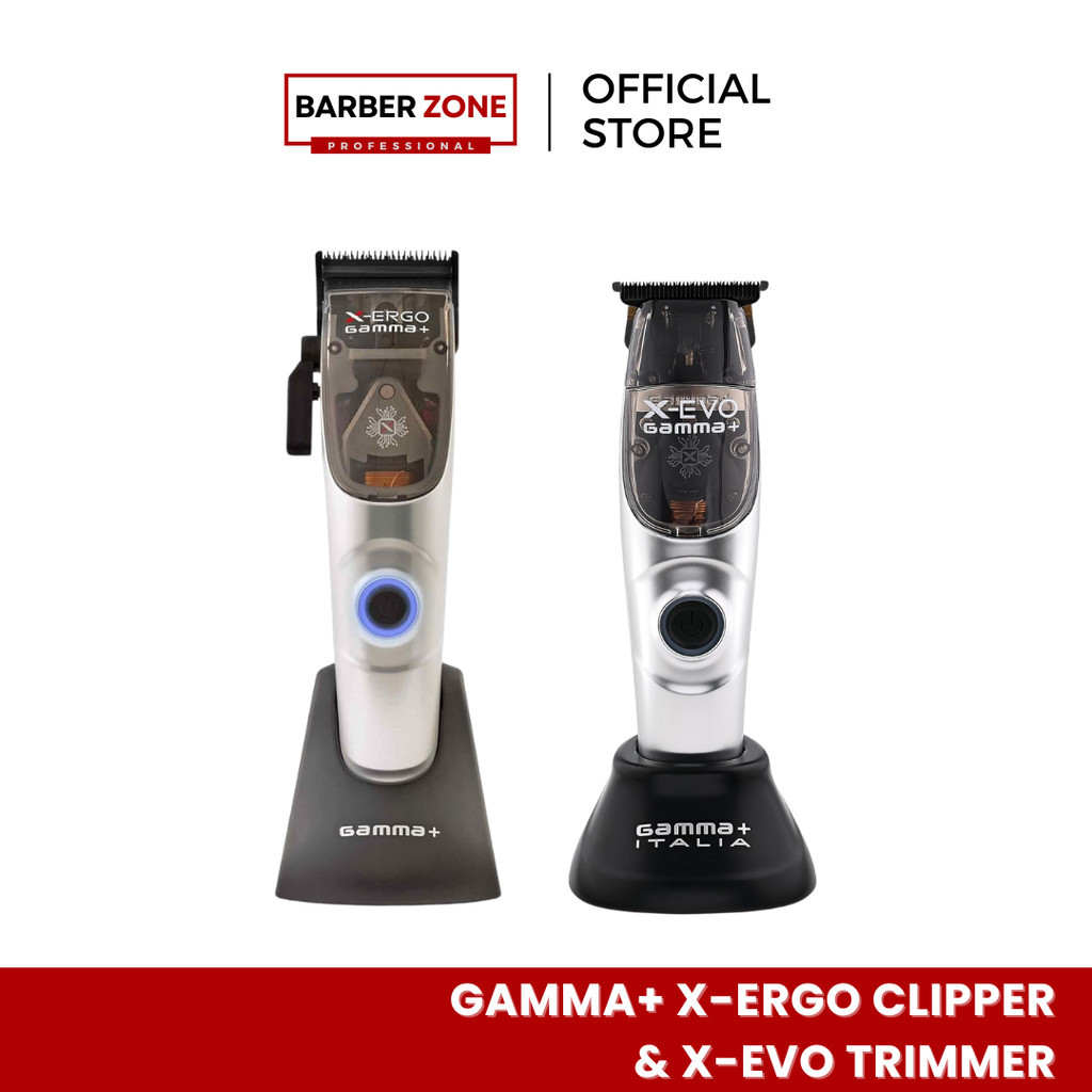 ปัตตาเลี่ยนตัดผม GAMMA+ X-EVO / X-ERGO LINEAR CORDLESS รับประกัน 1 ปี