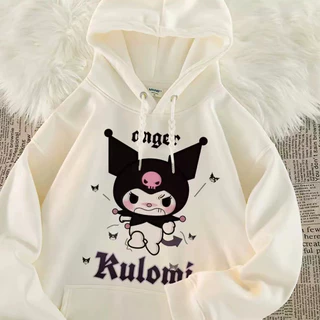 เสื้อฮู้ดเด็กคุโรมิ ส่งฟรี ราคาถูก น่ารัก คุโรมิ พิมพ์เสื้อผ้าเด็กผู้หญิง คลุมด้วยผ้า เสื้อกันหนาวแฟชั่นฤดูใบไม้ร่วงและฤดูหนาวเด็กชายขนาดกลาง สูงสุด