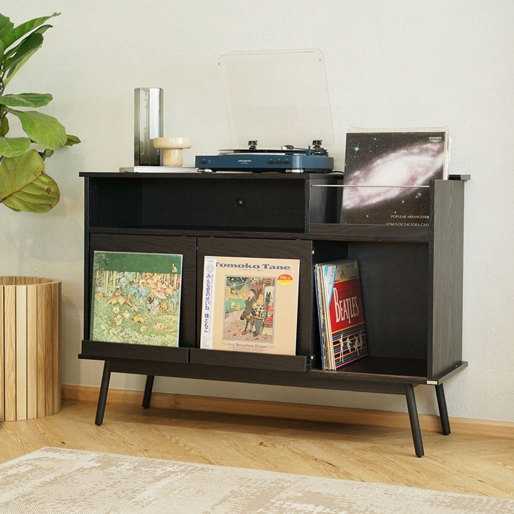 HARV ตู้วางทีวี ตู้วางเครื่องเล่นแผ่นเสียง RECO121 Turntable Stand W120xD40xH83 รุ่น RC121