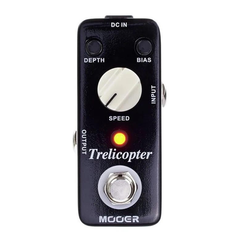 MOOER Mooler MT1 Trelicopter กีตาร์ไฟฟ้า Pedalira คลาสสิก Tremolo Synthesizer Effector
