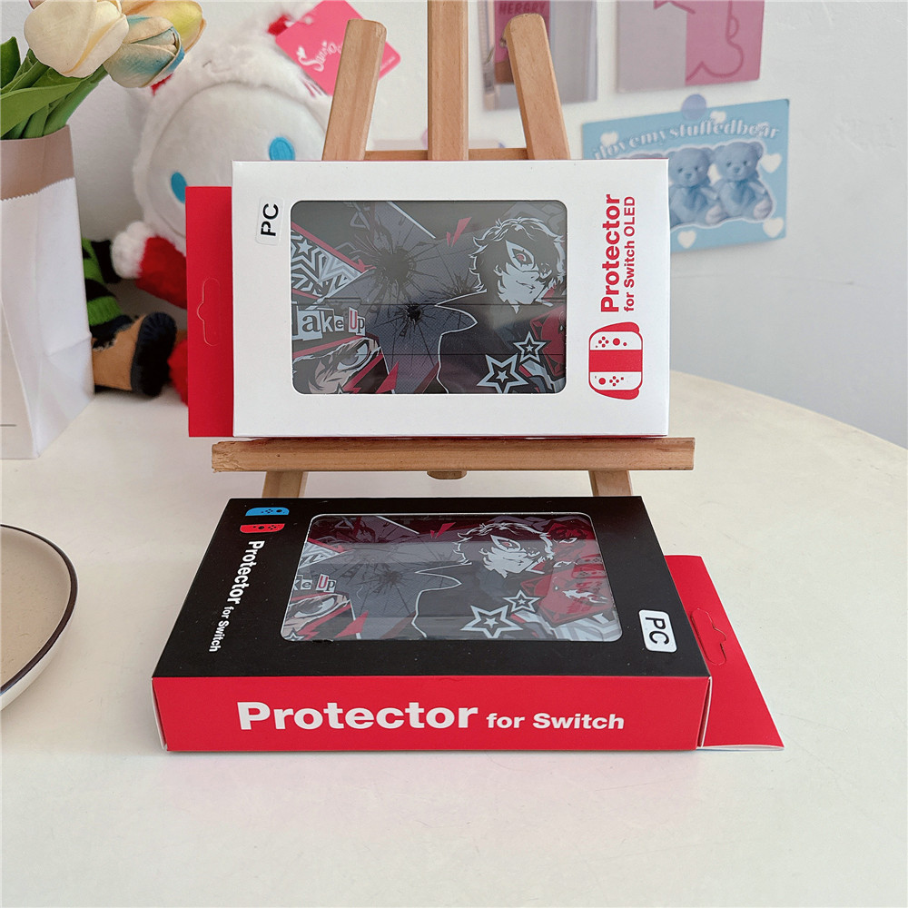 สําหรับ Nintendo Switch V1 / V2 / OLED Persona 5 Hard Case Switch อุปกรณ์เสริมเกมคอนโซล Handle Protector PC Hard Cover Gaming & คอนโซล