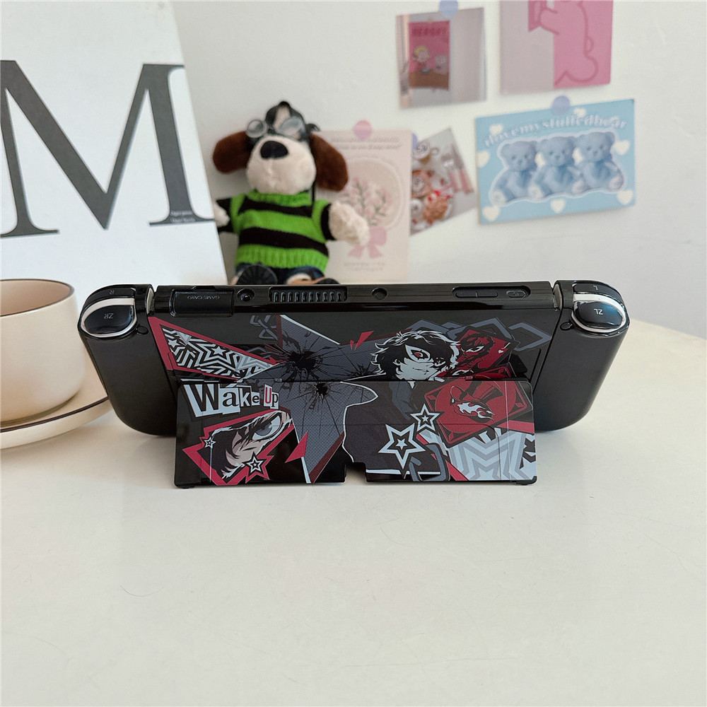 สําหรับ Nintendo Switch V1 / V2 / OLED Persona 5 Hard Case Switch อุปกรณ์เสริมเกมคอนโซล Handle Protector PC Hard Cover Gaming & คอนโซล
