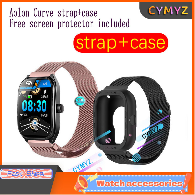 สําหรับสาย Aolon Curve สายโลหะ สายสแตนเลส Aolon Curve สายนาฬิกาอัจฉริยะ สายรัดข้อมือกีฬา Aolon Curve