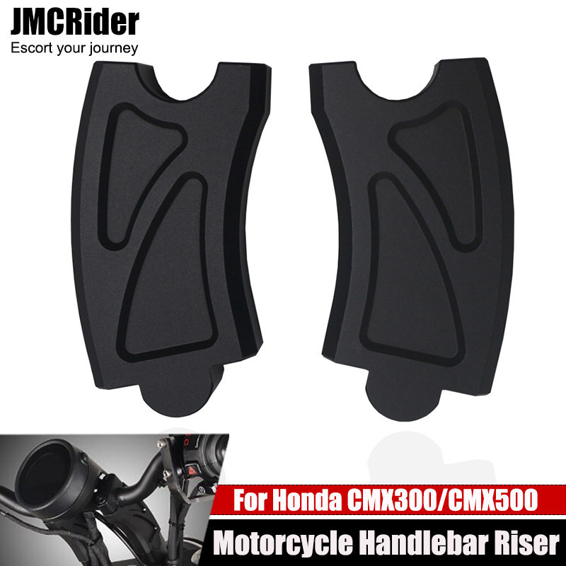 รถจักรยานยนต์ Handlebar Risers สำหรับ Honda Rebel CMX 300 500 CMX300 CMX500แฮนด์ Riser Clamp ขยาย Ha