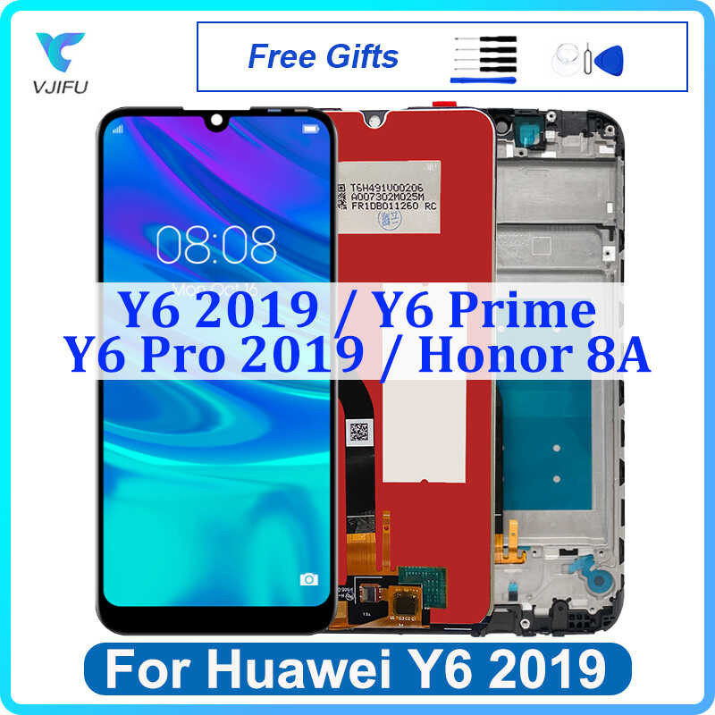 6.09'' LCD For Huawei Y6 Pro 2019 / Y6 Prime Display Touch Screen For Honor 8A Digitizer Assembly