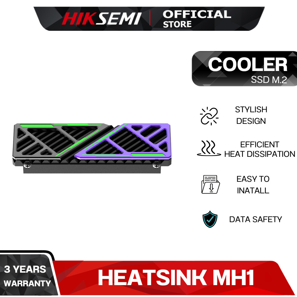 HIKSEMI (HS-RADIATOR-MH1) M.2 SSD COOLER HEATSINK MH1 WARRANTY 3 YEARS