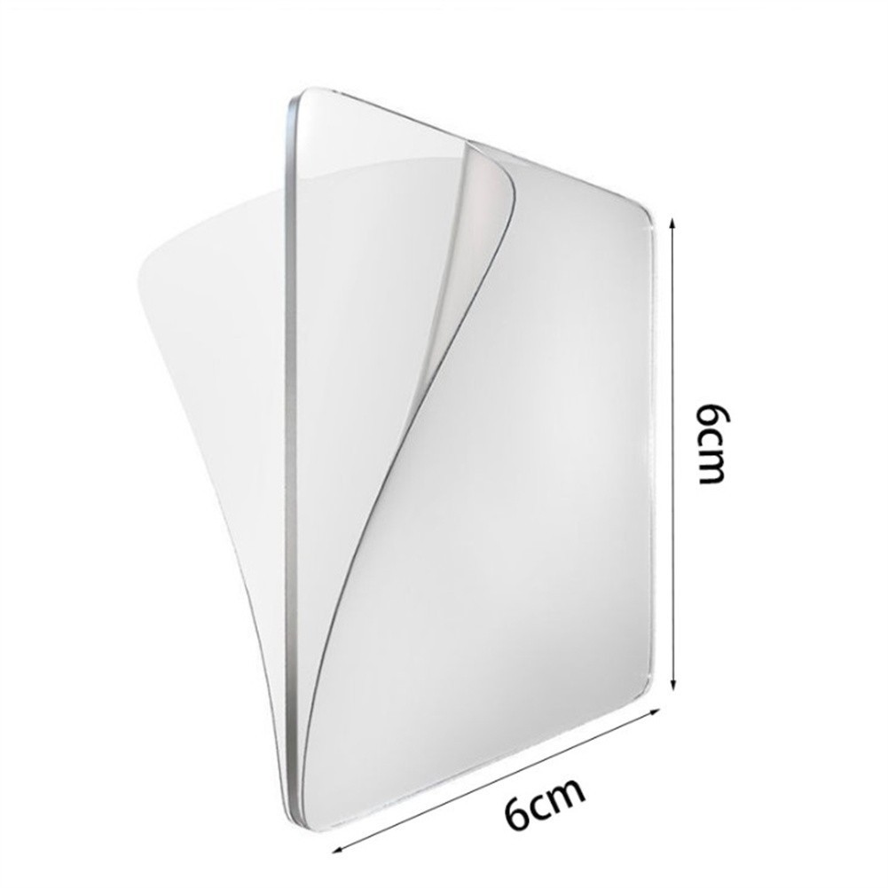 FARYPOKT-TH6x6cm มัลติฟังก์ชั่นโปร่งใสนาโนเทปสติกเกอร์กาวสองหน้าไร้รอยต่อ