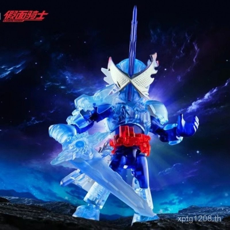 Brucco Kamen Rider Starlight Edition First Blind Blind Box Big Hidden Ten Holy Blade Dragon Courage ของเล่นประกอบ Tyrannosaurus