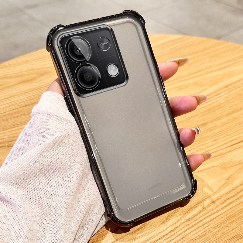 ปลอกสําหรับ Xiaomi Redmi Note 13 Pro 4G 5G Poco M6 Pro 4G Poco X6 Pro 5G K70E K70 Pro หรูหรา Electroplated สี่มุม Anti Drop ซิลิโคนใสนุ่มโทรศัพท์ป้องกันกรณี