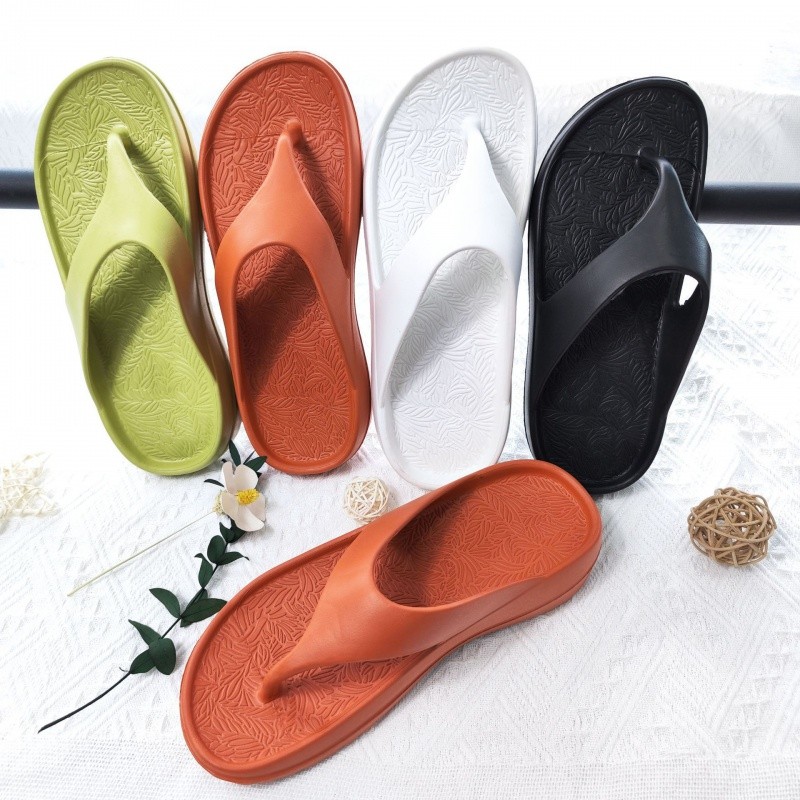 Gc Comfort Flip Flops สําหรับผู้หญิงฤดูร้อนสไตล์เกาหลี Plus ขนาดสบายๆแบนน่ารัก Anti Slip Solid BottomClip Toe รองเท้าชายหาดผู้หญิงสุภาพสตรี