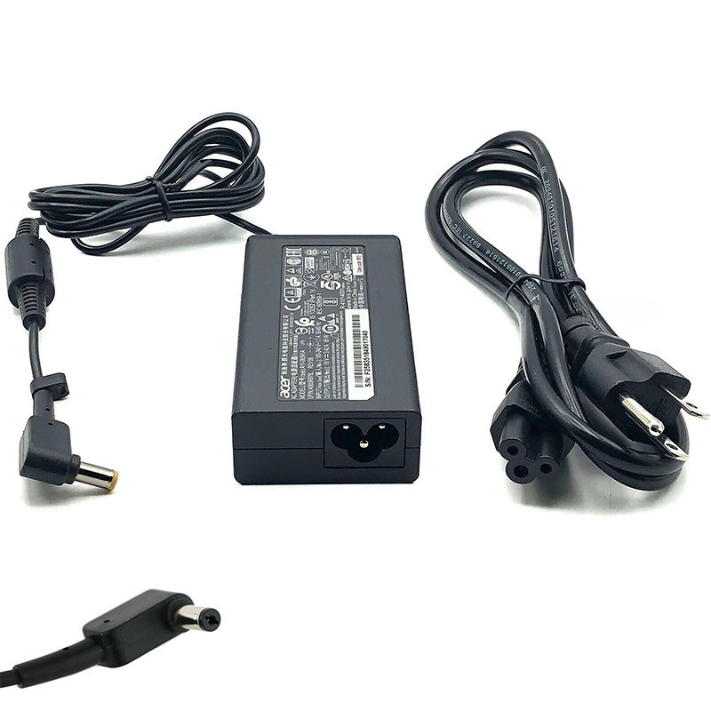 ใหม่ 65W 5.5*1.7mm Acer Aspire F5-573 F5-573G แล็ปท็อป AC adapter สายชาร์จ 3.42a