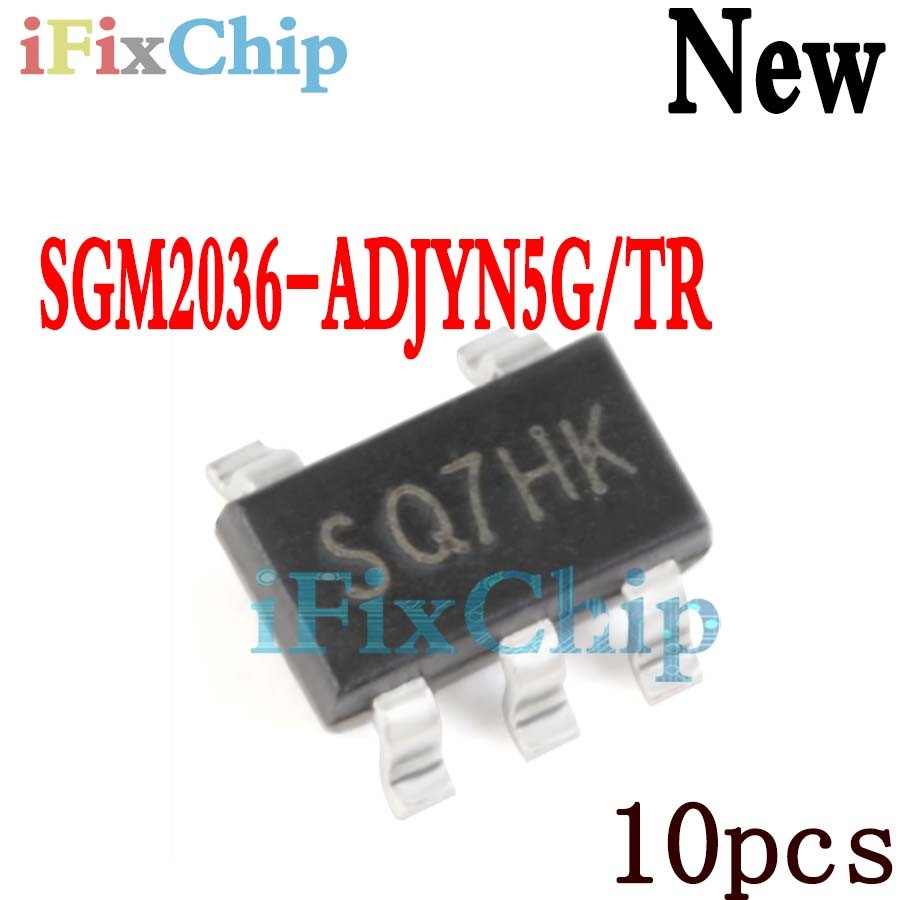 10 ชิ้นใหม่เอี่ยม SGM2036-ADJYN5G/TR SGM2036-ADJYN5G SGM2036 SQ7HK SQ7.. sot23-5 ชิปเซ็ต