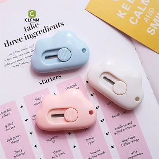 คัตเตอร์มินิ ก้อนเมฆสีสันสวยงาม น่ารักสุดๆ ใช้งานได้ง่าย พร้อมส่งจากไทย G2672