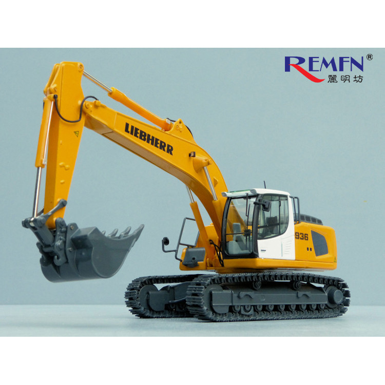 Nzg856 LIEBHERR LeBHERR R936 Track Excavator โลหะผสมวิศวกรรมยานพาหนะรุ่น 1: 50