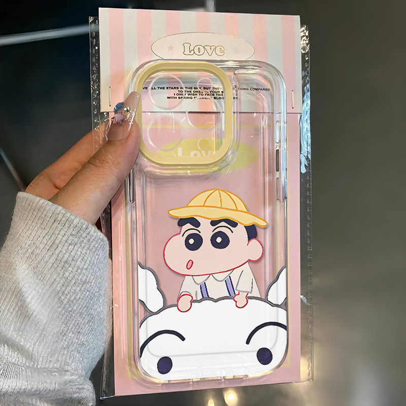สนุกxiaoxinการ์ตูนเคสโทรศัพท์สําหรับiphone 11 12 13 14 15 Pro Max X XR 15Plus XR X/XS Max 7/8 Plus Se2020 ซิลิโคนนุ่มป้องกัน