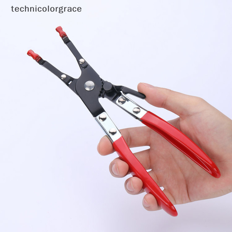 Technicolorgrace Universal รถบัดกรี Aid คีมถือ 2 สายนวัตกรรมรถซ่อมเครื่องมือโรงรถเครื่องมือลวดเชื่อม Clamp TCE