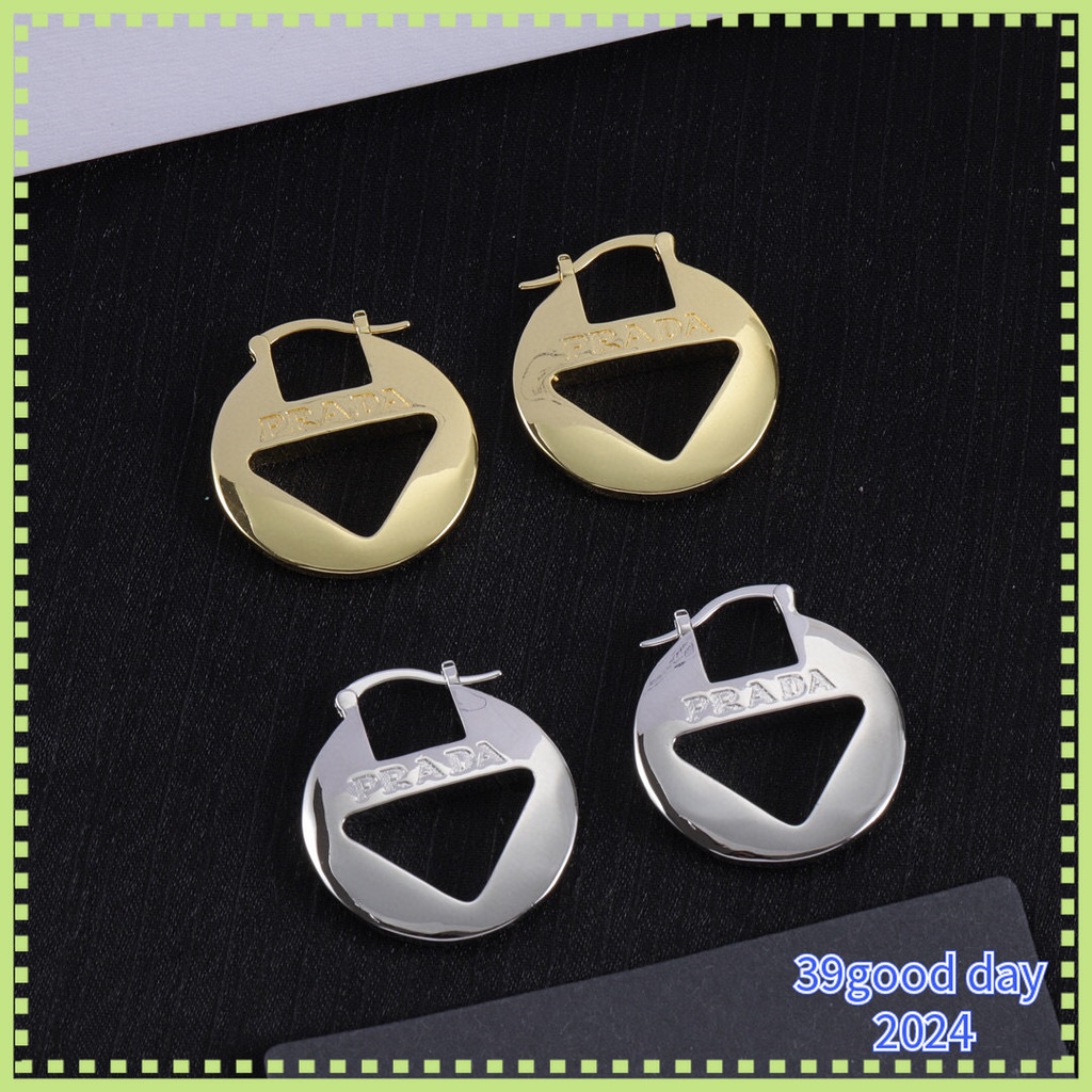 [P-home] ต่างหูสามเหลี่ยมวงกลมผู้หญิง/แฟชั่น Original ต่างหู/ 08272 - รูปที่ 2