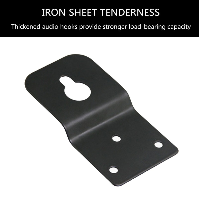 Cutiepie ลําโพง Wall Mount Bracket ขาตั้งเพดาน Clamp สําหรับลําโพงอุปกรณ์เสริมลําโพงเซอร์ราวด์ด้านหลังตะขอแขวน Pla