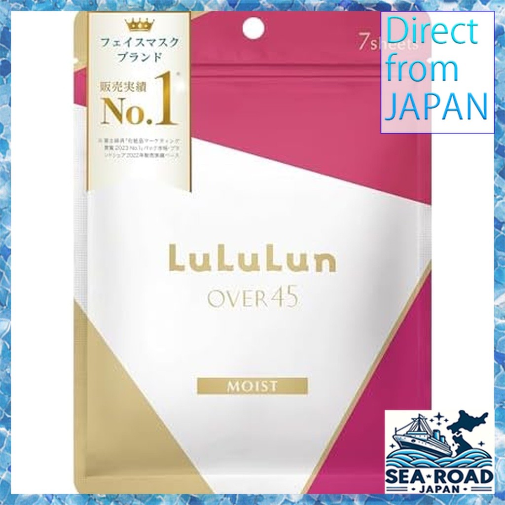 Lululun OVER45 Camellia Pink (Moist) 7 pieces