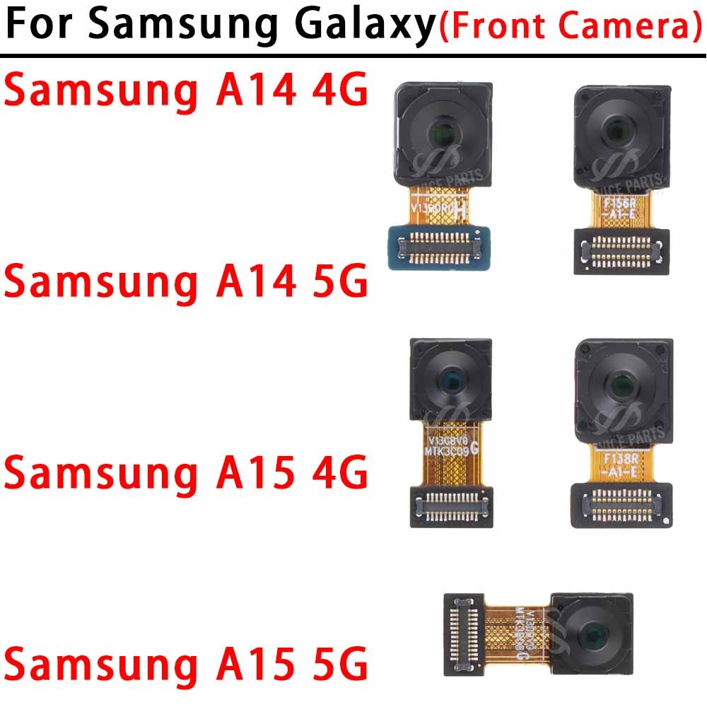 กล้องหน้าเดิมสําหรับ Samsung Galaxy A14 A15 4G 5G A145 A146 A155 A156 โมดูลอะไหล่