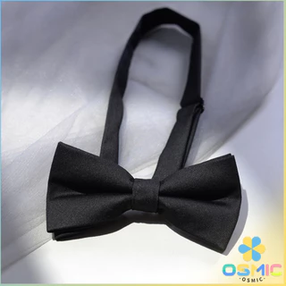 MIC ผูกโบว์ทักซิโด้ สำหรับผู้ชาย แฟชั่นผูกโบว์คลาสสิก แต่งออกงาน bow tie