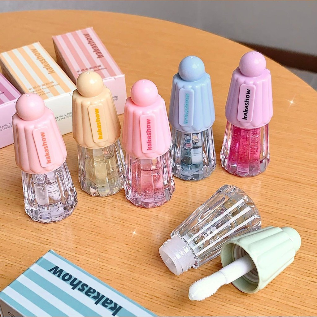 28/5000 Kakashow Hydrating Lip Gloss Hydrating Gloss Natural Light and Tender Sweet Lip Gloss