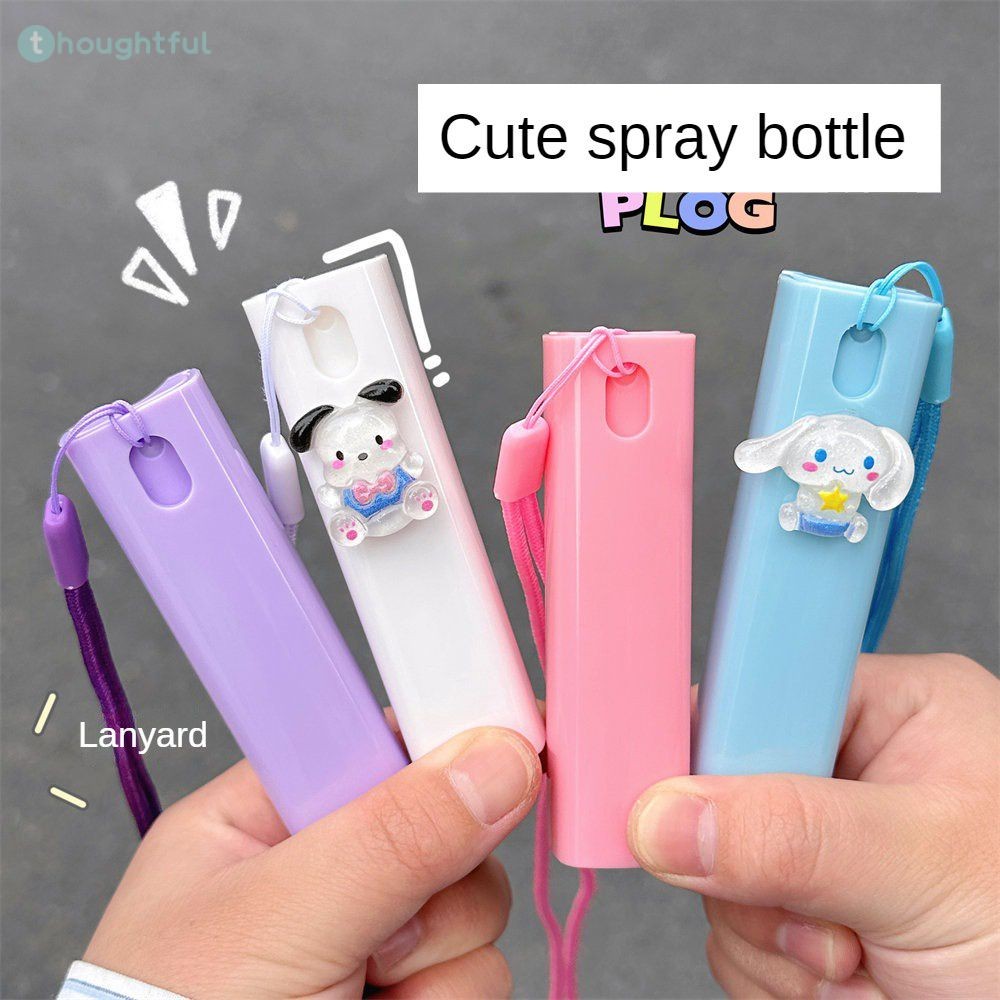 ขวดสเปรย์ Sanrio สุดน่ารัก ขวดสเปรย์พกพาขนาดเล็กสำหรับเดินทาง โทนเนอร์ น้ำหอม เครื่องสำอาง ขวดจ่าย ขวดสเปรย์ของขวัญ TH