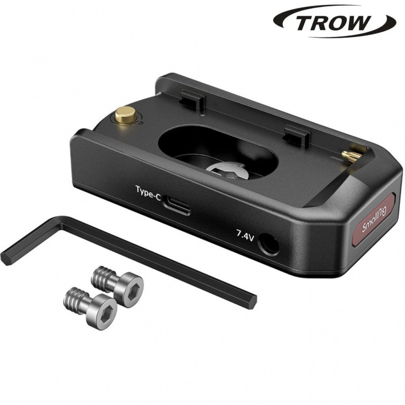 ✿SmallRig NP-F Battery Plate Pro Edition 3168 ฐานแบตเตอรี่ พร้อมไฟแสดงสถานะ Type C in/out สต๊อกไทยพร