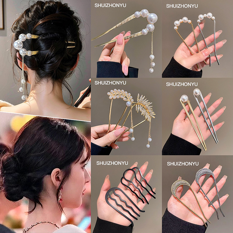 2024 ใหม่ U-รูป Hairpin หญิง Hairpin อุปกรณ์เสริมผม Hairpin ผม Fixing Artifact