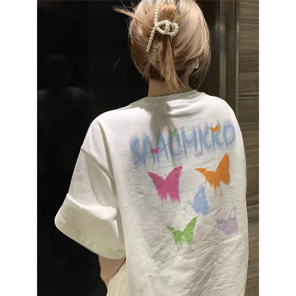 TeeTwoOneยเสื้อยืดลำลองสไตล์เกาหลี "SAACMKKO" COTTON 100 ผ้าฝ้ายใส่สบาย ไม่ต้องรีด unisex