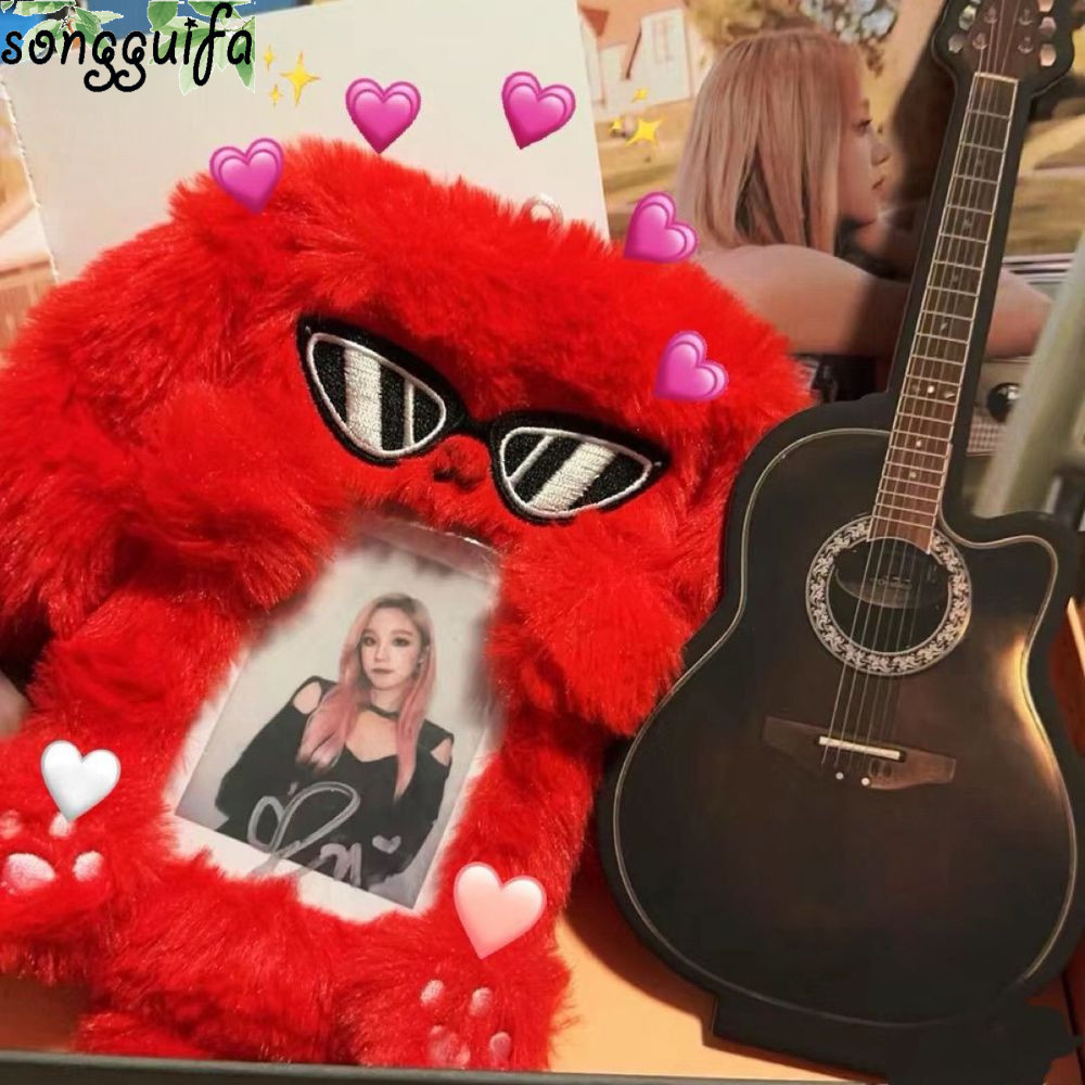 Songguifa Photocard ,กระเป๋าพวงกุญแจการ์ตูนตุ๊กตา Photocard ,แฟชั่นไอดอลภาพฝาครอบป้องกันนักเรียนผู้ถือบัตรภาพรูปดาวน่ารัก