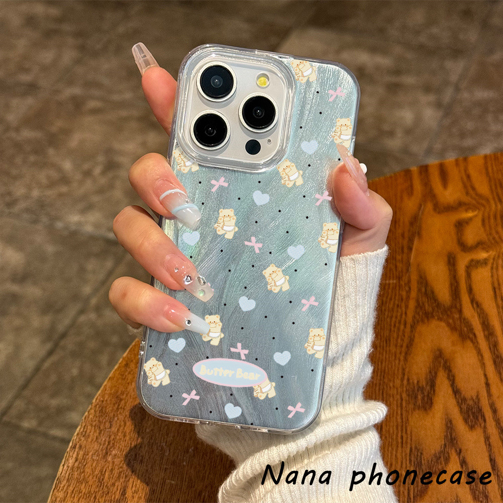 🔥ส่งจากไท🔥 เคส Redmi10A9C 10CA11 2C11PRO MI11LITE 13C13RPRO เคสโทรศัพท์โบว์บัตเตอร์แบร์