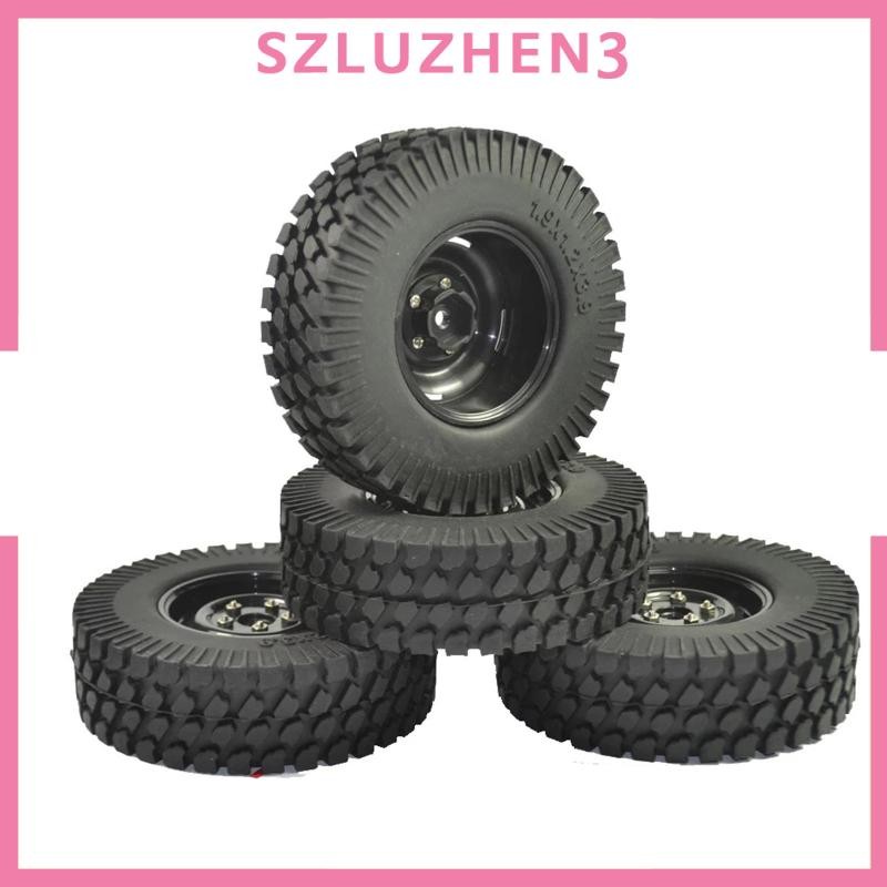 [Szluzhen3] ยาง 4x Tyres สําหรับ 1/10 Scale CC01 D90 RC Crawler Hobby รุ่นรถ