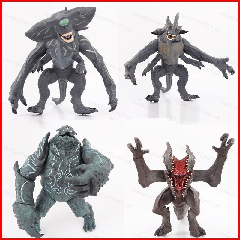 Jason Pacific Rim Action Figure Trespasser Leathback Raiju Scunner ตุ๊กตาของเล่นสําหรับเด็กรถเครื่องประดับคอลเลกชัน