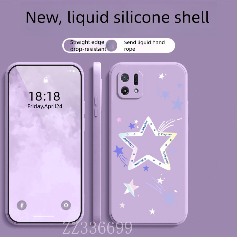 Casing OPPO A16K A16E star Phone Case soft Silicone protect