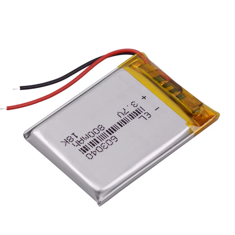 3.7V 800mAh 603040 Li-ion Lipo Battery Lithium Polymer Li-Po li ion Battery baby monitor Bluedio   h