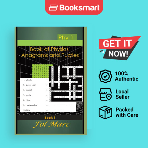 Book Of Physics Anagrams And Puzzles - Book1 - ปกอ่อน - อังกฤษ - 9781805174257