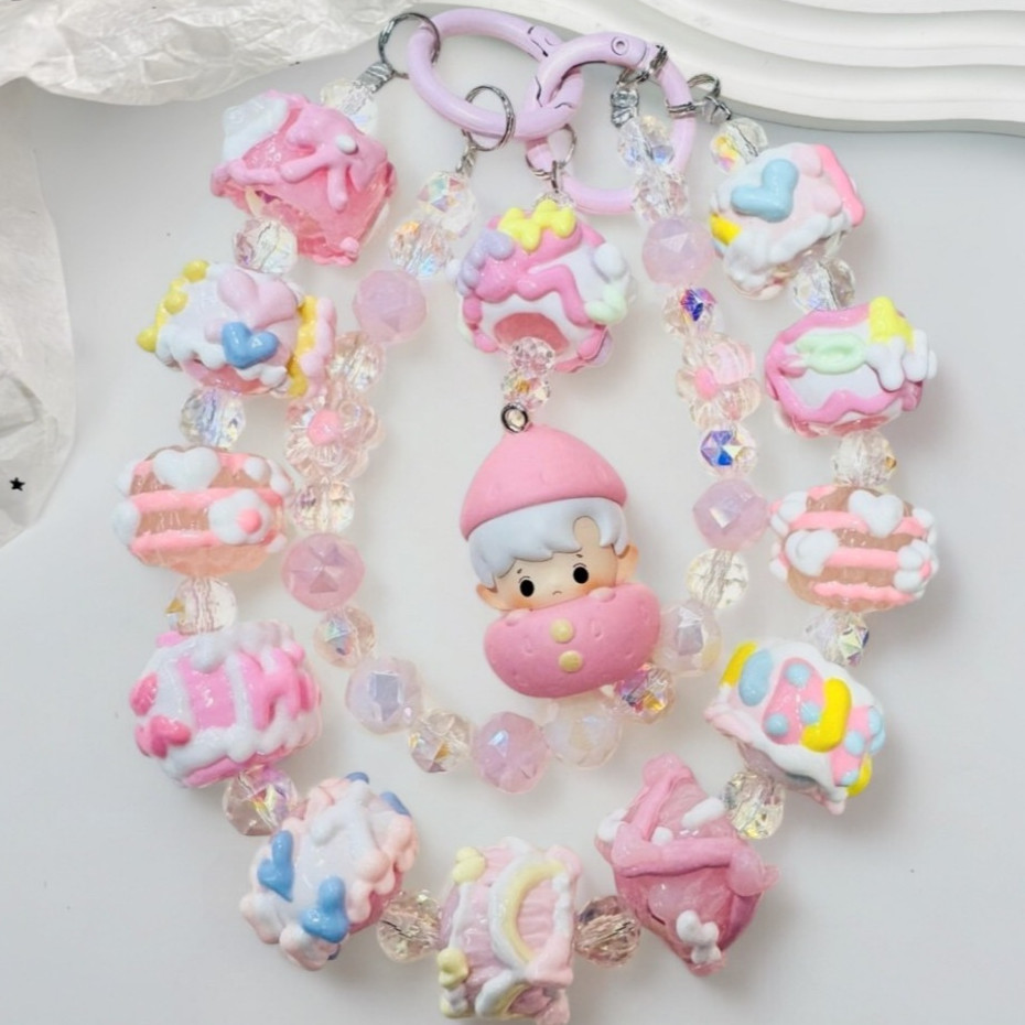 FS พวงกุญแจPopbean งานแท้ คล้องโทรศัพท์ ห้อยกระเป๋า น่ารักๆ พร้อมส่งในไทย