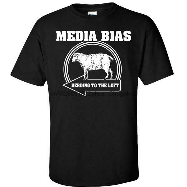 BuckUp Tactical MEDIA BIAS เสื้อยืดสีดํา S-5XL
