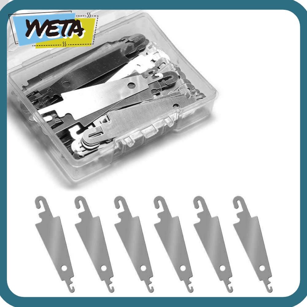 ใช่แล้ว ที่สนเข็ม,แผ่นเหล็กสแตนเลส เครื่องมือร้อยเข็มสแตนเลส เย็บผ้าแบบพกพา|เครื่องมือปักด้ายเข็ม