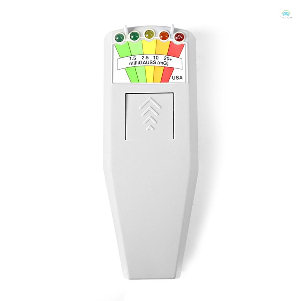 Emf Field Monitor 5 Led แบบพกพา Emf Field Emf Meter แบบพกพา Field Monitor 5 เมตรแบบพกพา Emf Field Em