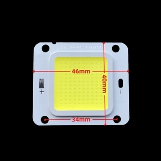 4640 High Power 50W DC 3.2V 3.7V 30V 150V 5000LM Led ซิลิโคนเลนส์ COB โคมไฟสีขาวสําหรับ Spotlight หลอดไฟ DIY น้ําท่วมกลางแจ้งชิป