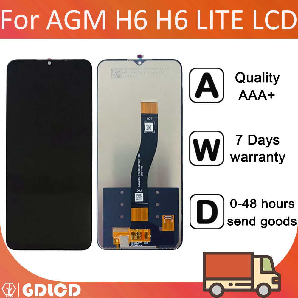 สําหรับ AGM H6 LCD H6 LITE จอแสดงผล LCD Touch Screen Digitizer Assembly Replacement