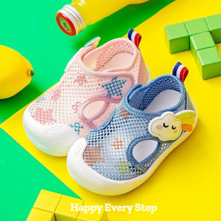 Cheerful Mario 12-15ซม ตีนตุ๊กแก ลองเท้าเด็ก การ์ตูน รุ้ง รอ…