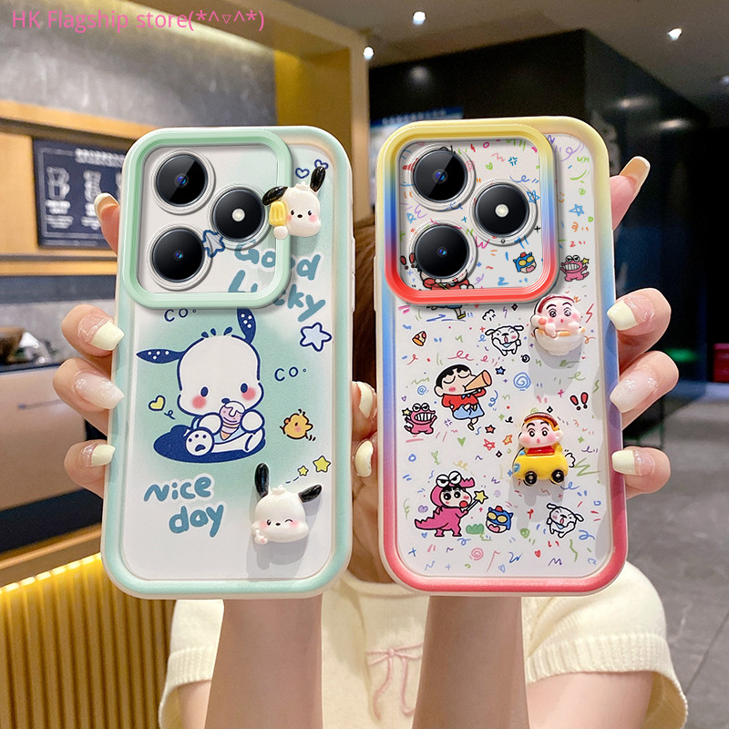 เคส realme C63 Realme C61 การ์ตูนการ์ตูนตุ๊กตาของเล่น การ์ตูนTPUSoftซิลิโคนเคสโทรศัพท์XXGZ