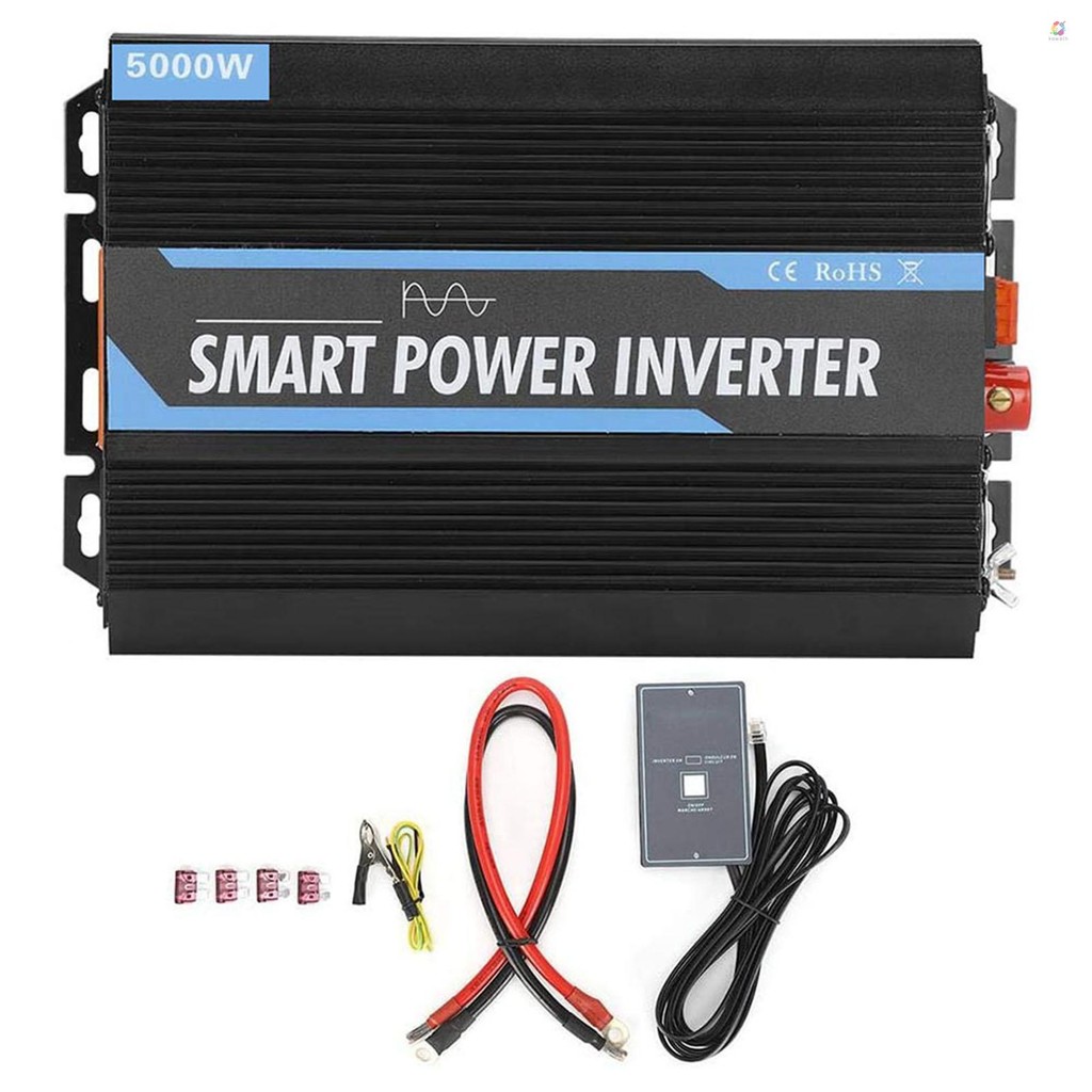 Kawath 5000W อินเวอร์เตอร์ Modified Sine Wave Power อินเวอร์เตอร์ 12V DC 220V AC Peak Power 10000W ส